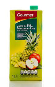Gourmet Pineapple/Grape/Apple Juice 1L