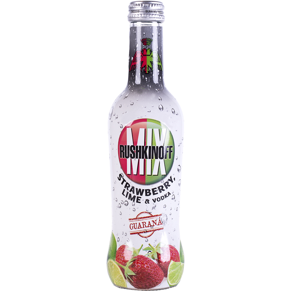 Rushkinoff Mix Strawberry lime 27cl