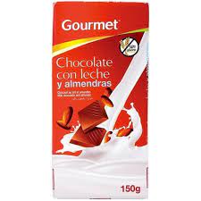 Gourmet Milk Choco/Almond 150g