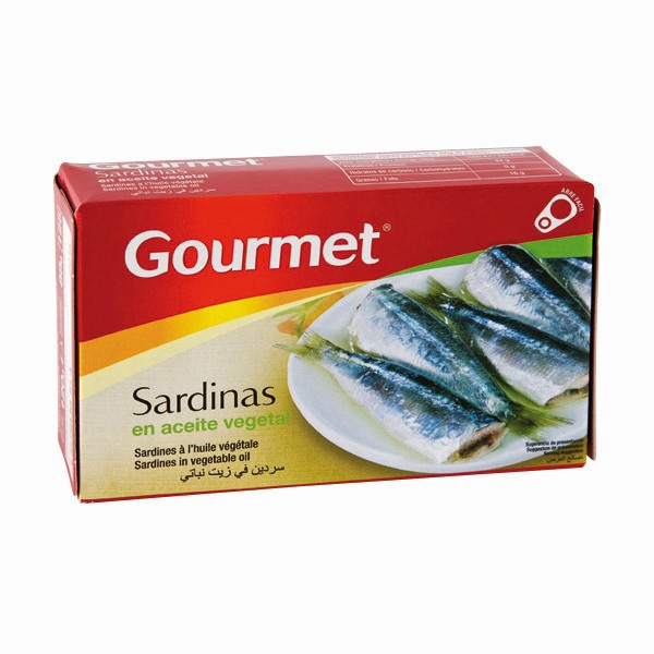 Gourmet Sardines Sunflower Oil 88G