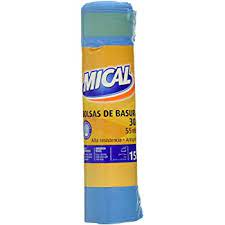 Mical Blue Waste Bag 30L 15u