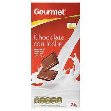 Gourmet milk chocolate 125g