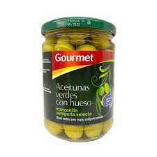 [13158] Gourmet Green Olives 250g