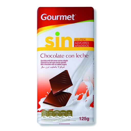 [81163] Gourmet Milk Choco N/S 125g