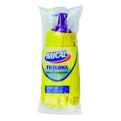 [6664] Mical Yellow Fiber Mop