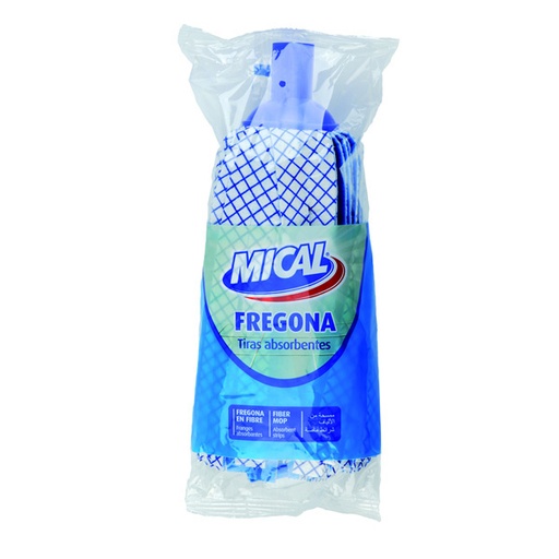 [6665] Mical Blue Fiber Mop
